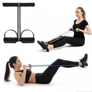 Tummy Trimmer for Men & Women Abs Workout & Stomach Exercise Machine (Black)